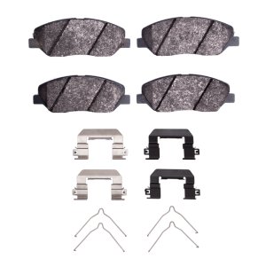 Hyundai Santa Fe XL Brake Pads - Front - R1 Concepts - Ceramic - `06-`19